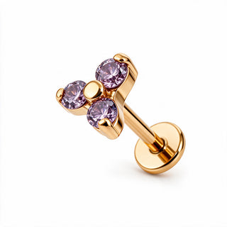 Piercing Petite Lavanda Titanio