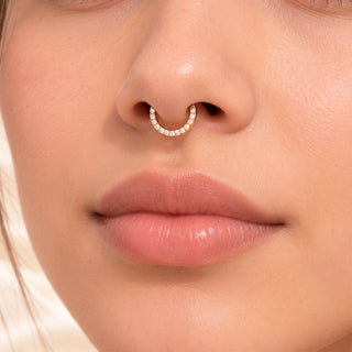 Piercing Halo Glow Titanio