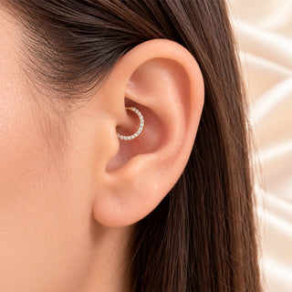 Piercing Halo Glow Titanio