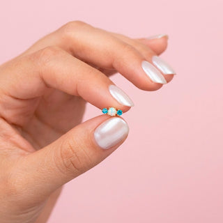 Piercing Dream Opal Titanio