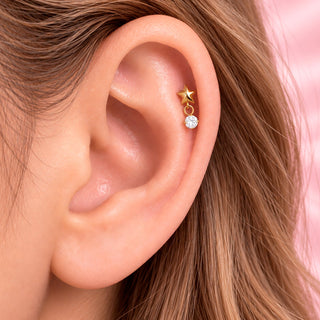 Piercing Star Shine Titanio