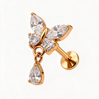 Piercing Colgante Flutter Titanio
