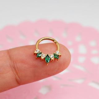 Piercing Hazel Gold Titanio