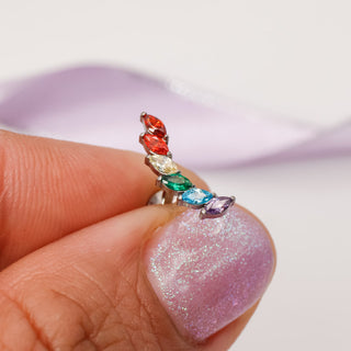Piercing Colorful 1era Perforación Titanio