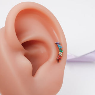 Piercing Colorful 1era Perforación Titanio
