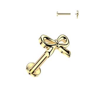 Piercing Moñito Gold