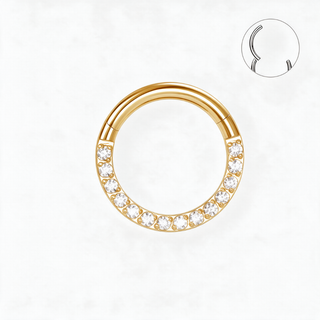 Piercing Halo Glow Titanio