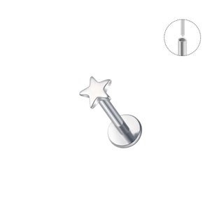 Piercing Tiny Estrella 1era Perforación Titanio