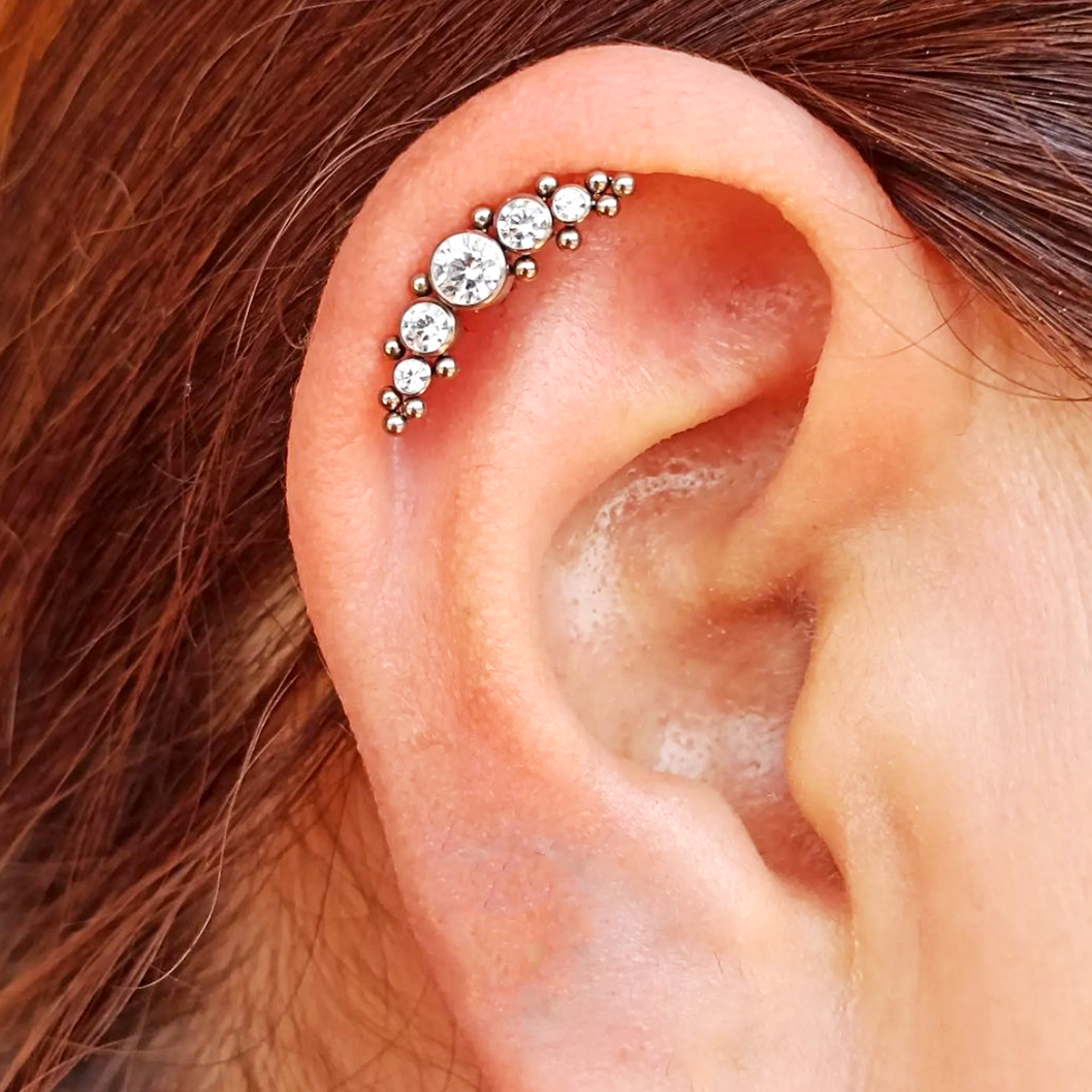 Piercing helix titanio outlet