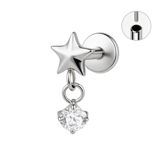 Piercing Star Shine Titanio