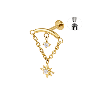 Piercing Cosmic Gold