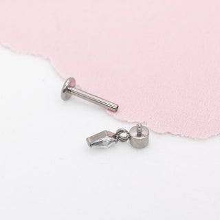 Piercing Diamond Elegante Titanio