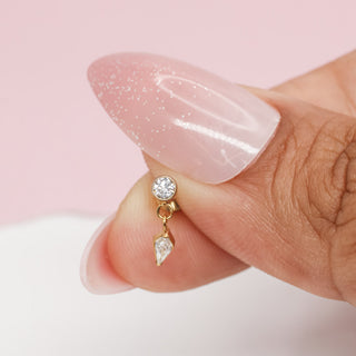 Piercing Diamond Elegante Titanio
