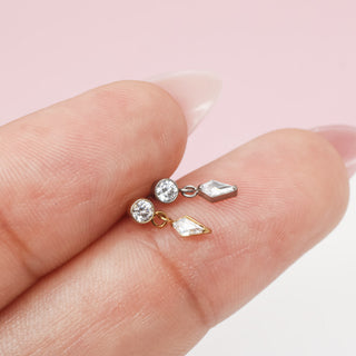 Piercing Diamond Elegante Titanio