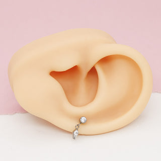 Piercing Diamond Elegante Titanio