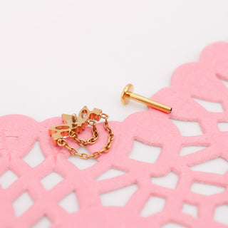 Piercing Crown Gold Titanio