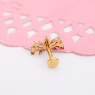 Piercing Crown Gold Titanio