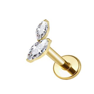 Piercing Doble Spark Titanio