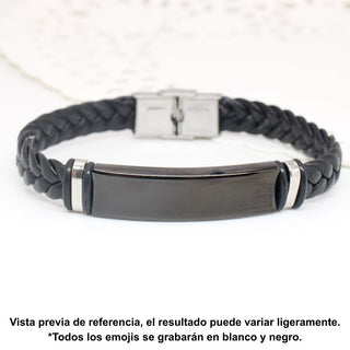 Pulsera Trenzada Personalizada para Hombre