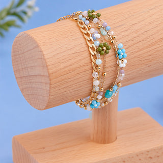 Pulsera Celeste Bloom