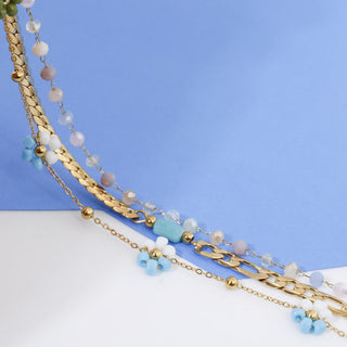 Pulsera Celeste Bloom