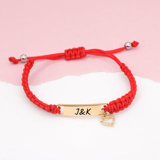 Pulsera Red Love Personalizado