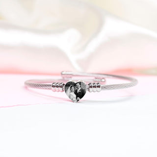 Pulsera Corazón Ajustable Personalizada