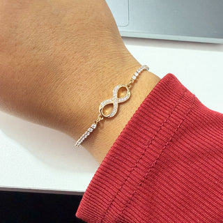 Pulsera Infinito Rose Gold