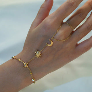 Pulsera con Anillo Celestial Shine