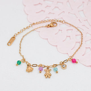 Pulsera Colgante de Osito