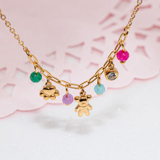 Pulsera Colgante de Osito