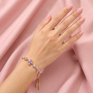 Pulsera Flores y Mariposas