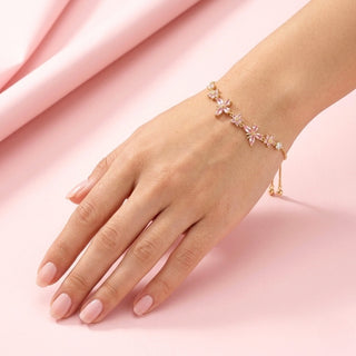 Pulsera Flores y Mariposas