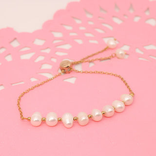 Pulsera Natural Pearl Ajustable