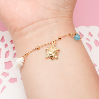 Pulsera Summer Dorado