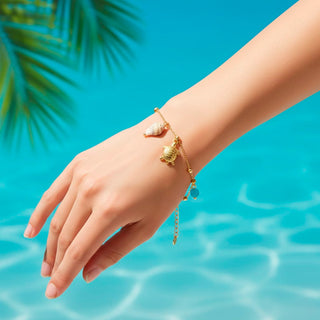 Pulsera Summer Dorado