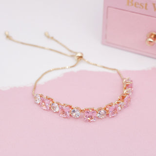 Pulsera Ajustable Pink Shine