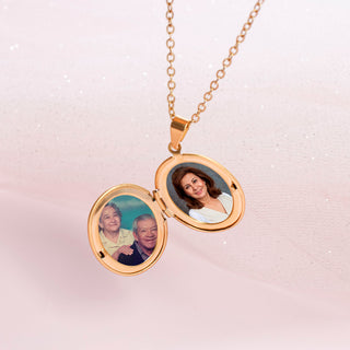 Relicario Petal Memory Personalizado Foto a Color