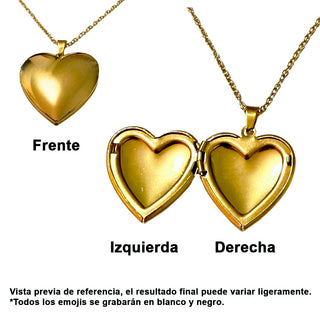 Relicario Love Personalizado