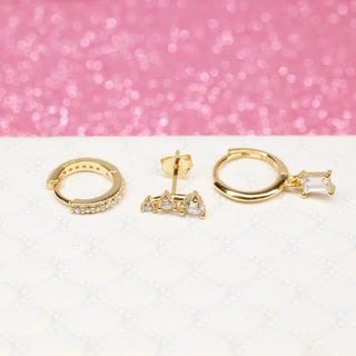 Set 3 Piezas Amelié Plata 925
