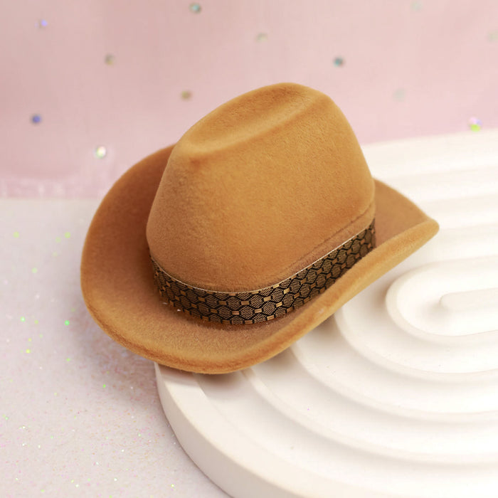 Cajita de Regalo para Anillo Sombrero Vaquero