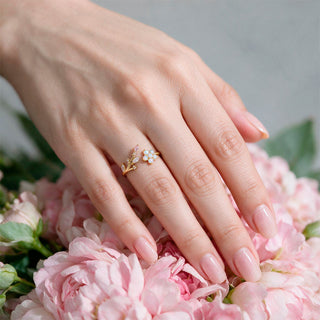 Anillo Ajustable Fiorella Plata925