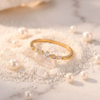 Anillo de Promesa Ally Gold
