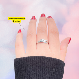 Anillo Personalizado Minimal