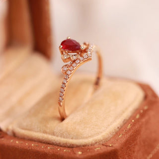 Anillo Zira Plata925 Rose Gold