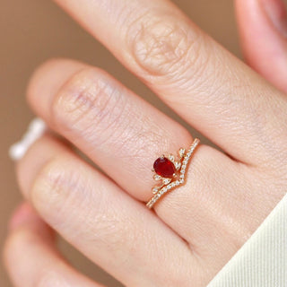 Anillo Zira Plata925 Rose Gold
