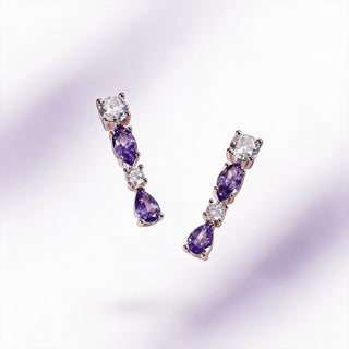 Aretes Lavander Glam