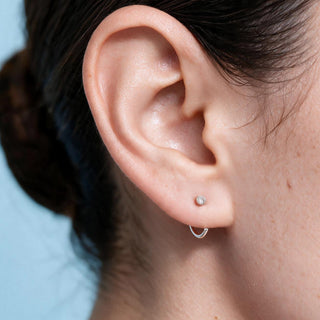 Aretes Luminous Silver Plata925