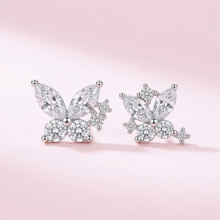 Aretes Shiny Mariposa