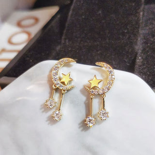 Aretes Luna Cósmica